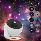 Galaxy Star Projector 360° Rotating Night Light for Kids & Bedroom