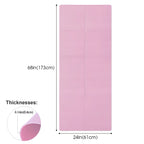 4mm EVA Yoga Mat Anti-Slip Fitness & Pilates Exercise Mat