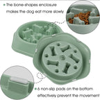 Anti-Choke Slow Feeder Bowl for Small & Medium Dogs
