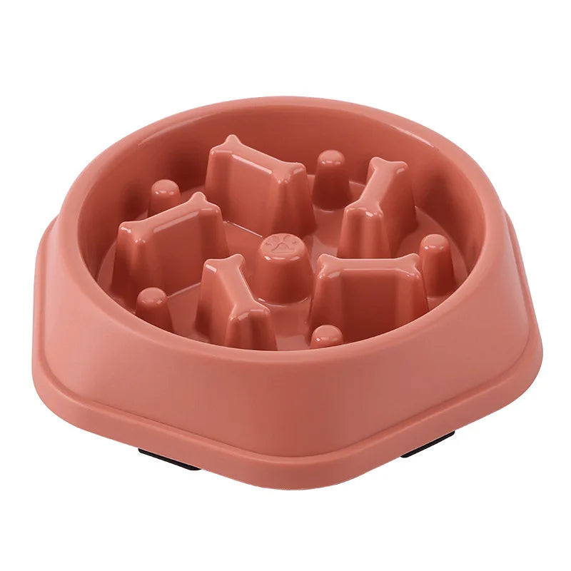 Anti-Choke Slow Feeder Bowl for Small & Medium Dogs