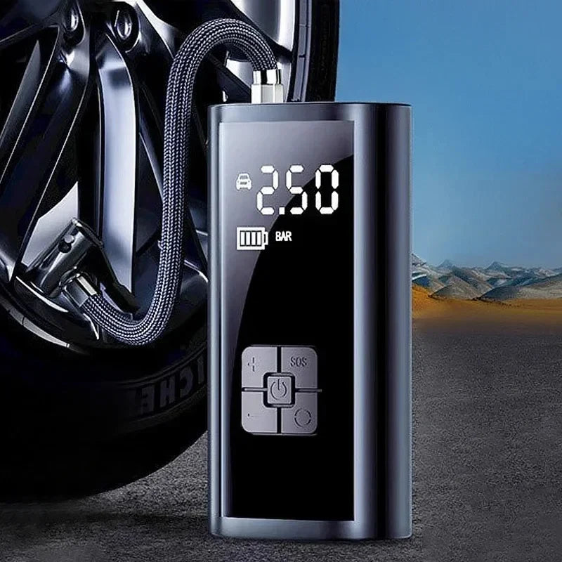Portable Tire Inflator - Rechargeable Electric Inflator For Car Bicycle