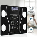 Intelligent Digital Body Scale With Backlit LED Display Screen, Weighing Up To 400 Pounds