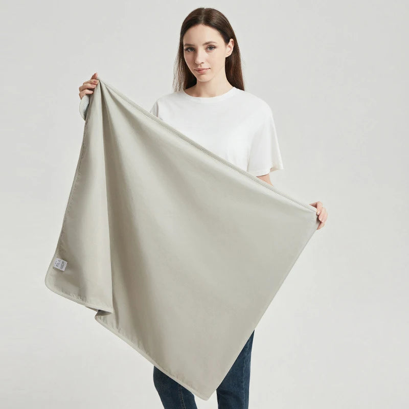 50% Silver Fiber Anti-Radiation Blanket EMF Shielding Shawl