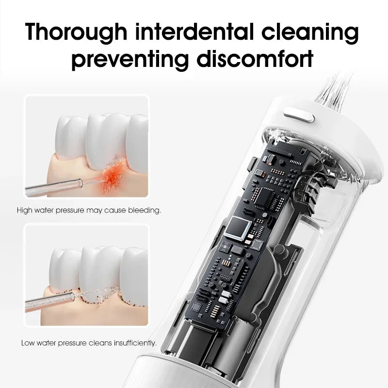 2025 XIAOMI MIJIA Portable Oral Irrigator - Dental Teeth Whitening Flosser