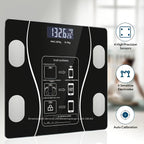 Intelligent Digital Body Scale With Backlit LED Display Screen, Weighing Up To 400 Pounds