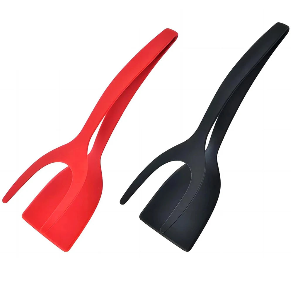 2-in-1 Grip & Flip Spatula  Non-Stick Egg, Pancake, Fish & Omelette Turner