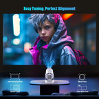 Magcubic HY300 Pro+ 4K 720P Projector Android 11, 8000 Lumens, WiFi 6, BT5.4, 5W Speaker