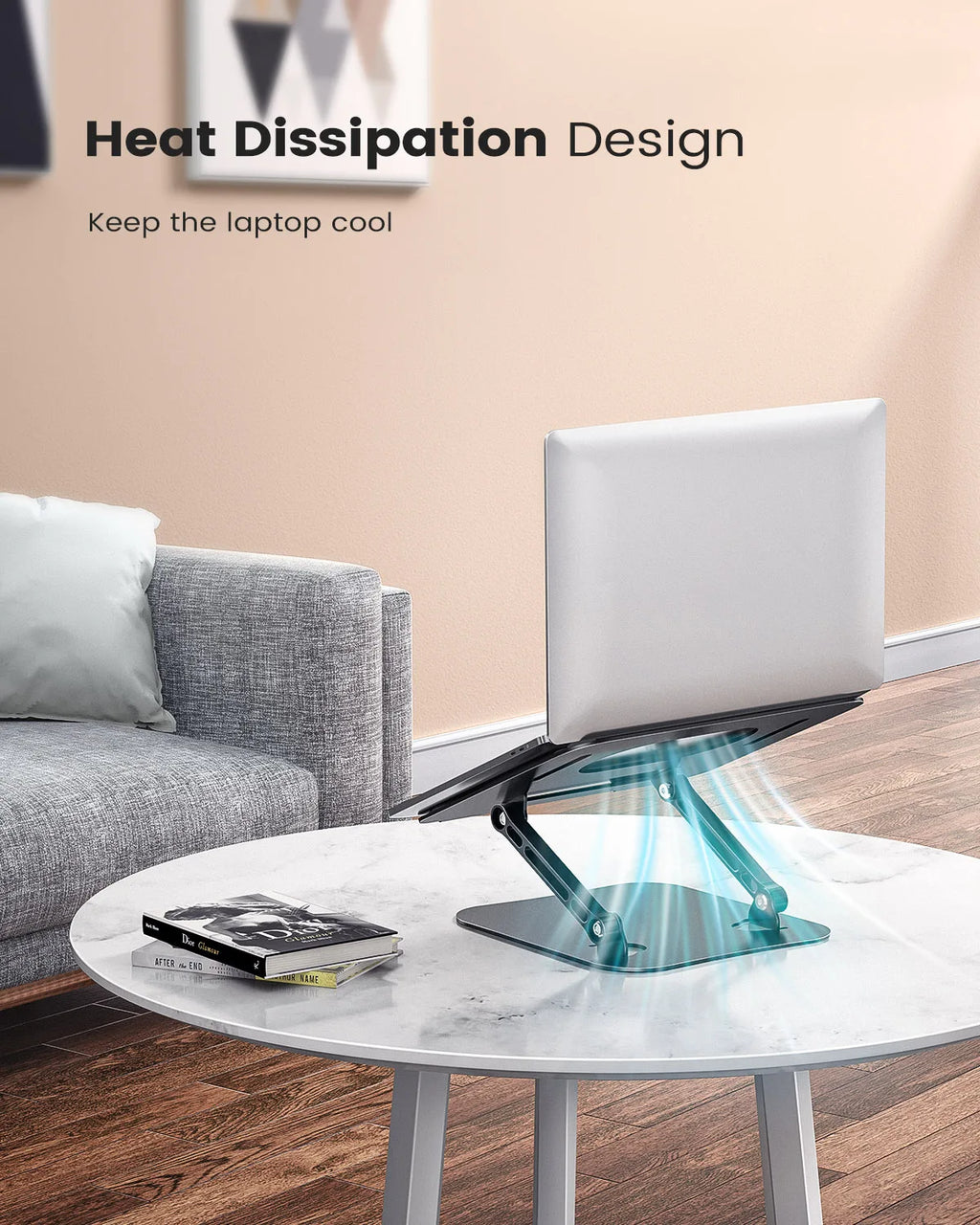 ST01 Portable Aluminum Laptop Stand for 11–16-inch Devices