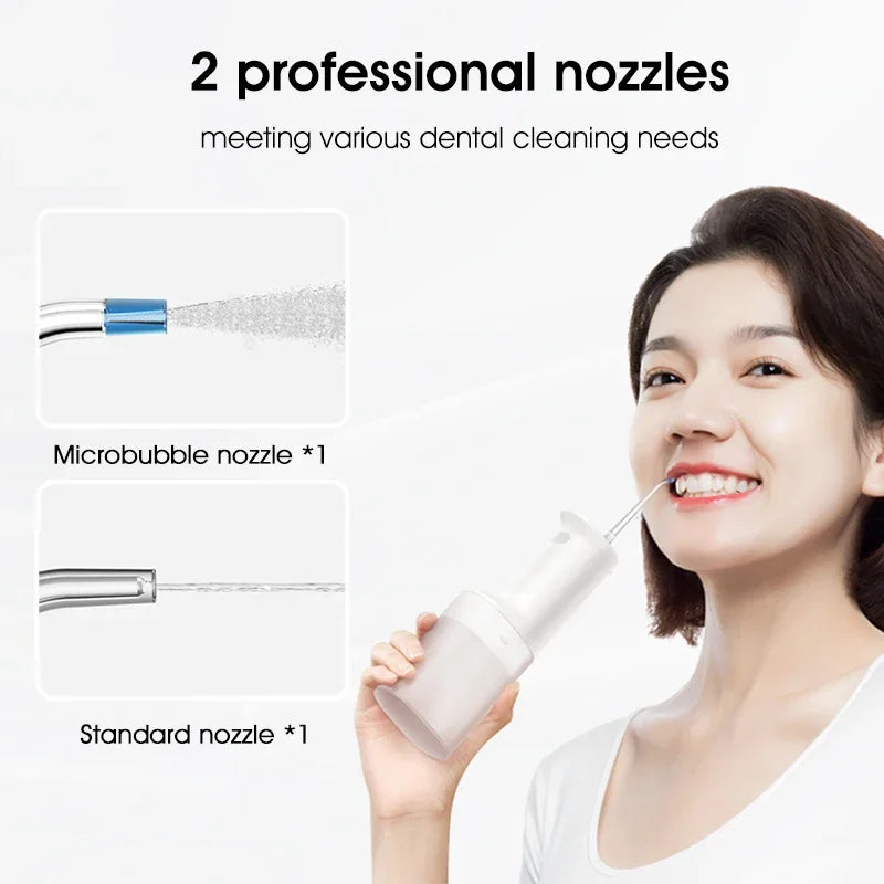 2025 XIAOMI MIJIA Portable Oral Irrigator - Dental Teeth Whitening Flosser