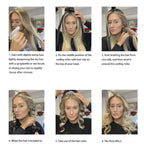 Heatless Silk Hair Curlers Soft Headband Ribbon Rollers