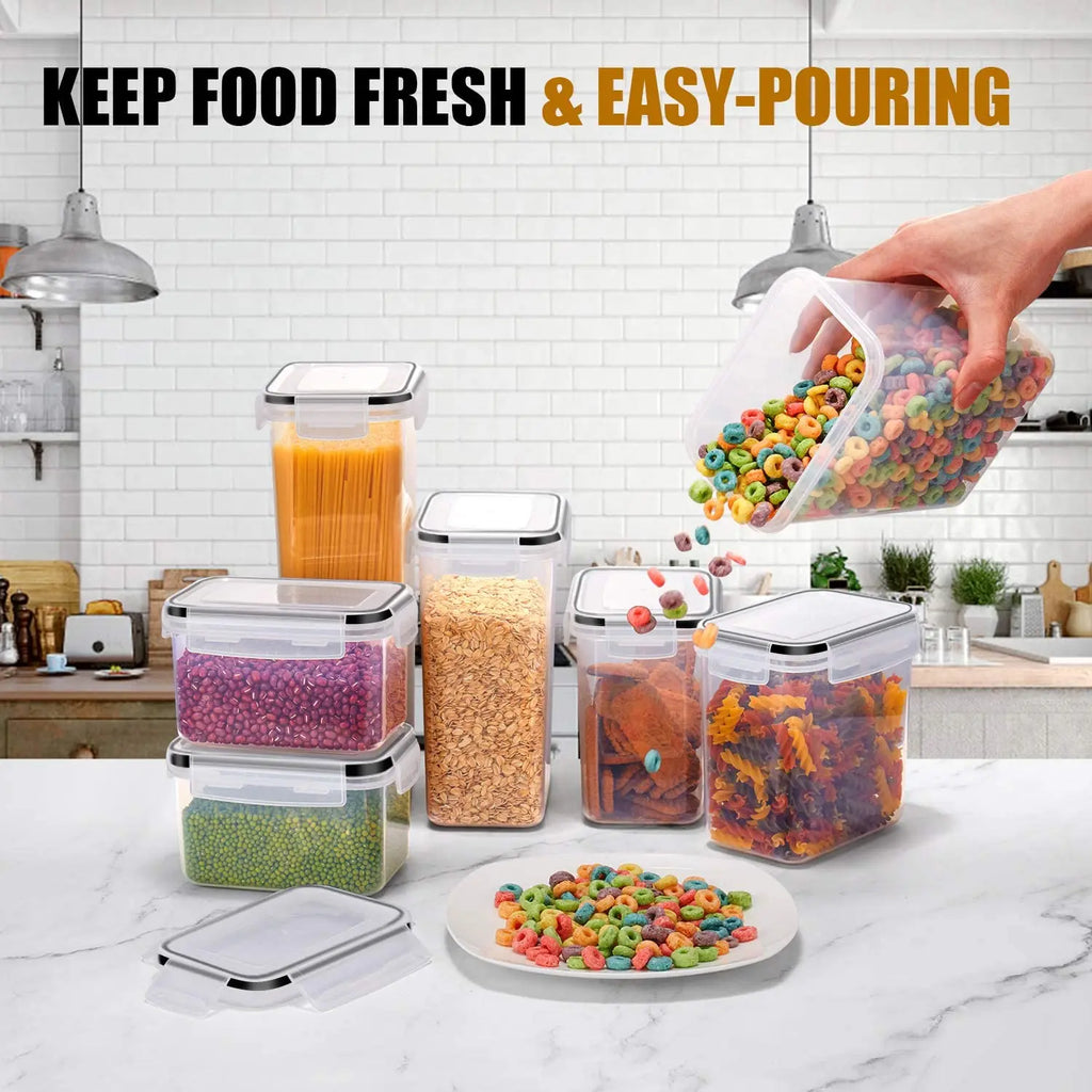 7-Piece Airtight Food Storage Container Set
