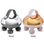 Electric Scalp Massager 8 Silicone Heads, 3 Modes for Hair Growth & Stress Relief