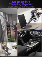 Cordless 500W Stick Vacuum Cleaner 10-in-1 for Home & Pet Hair