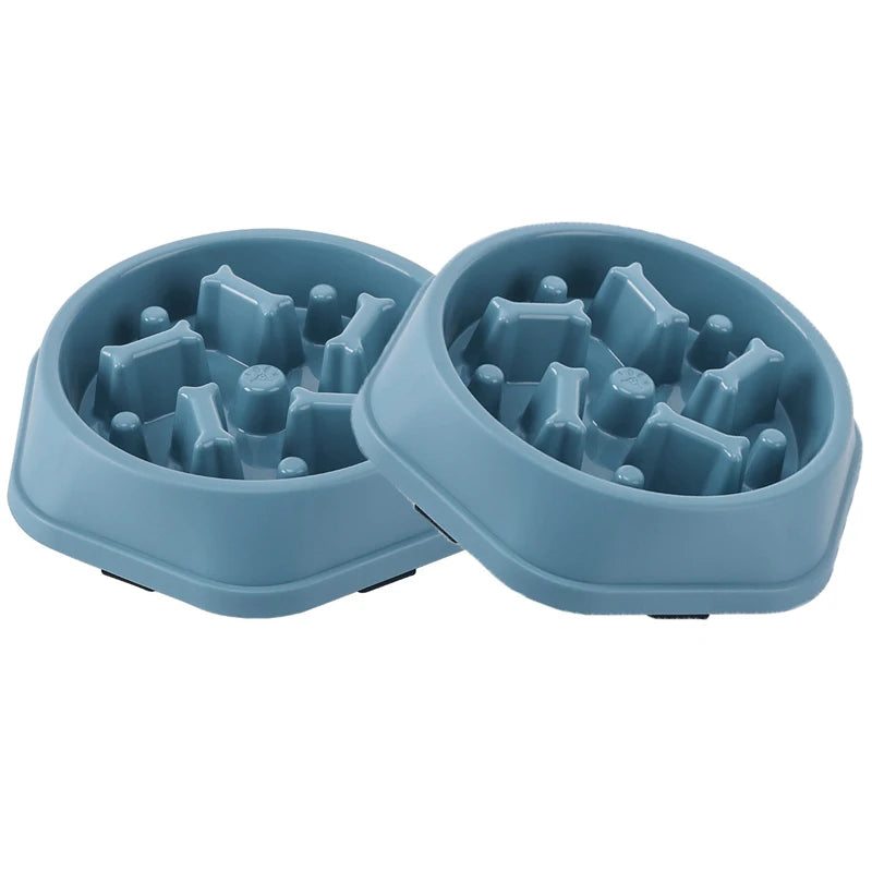 Anti-Choke Slow Feeder Bowl for Small & Medium Dogs