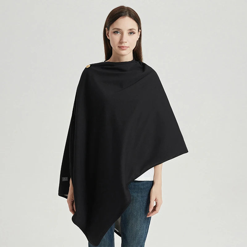 50% Silver Fiber Anti-Radiation Blanket EMF Shielding Shawl