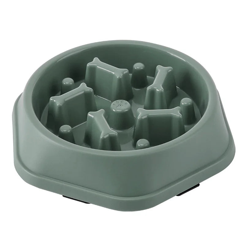 Anti-Choke Slow Feeder Bowl for Small & Medium Dogs
