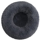 Round Plush Pet Bed – Soft Cozy Dog & Cat Bed for Small to Large Pets